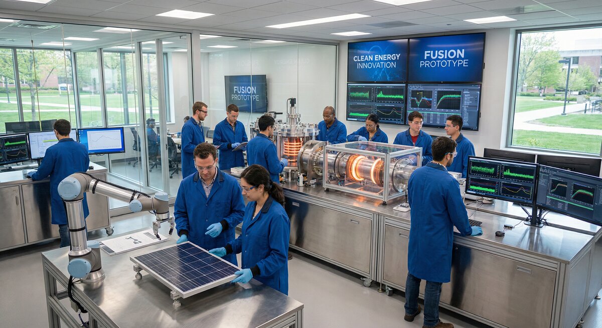 Research laboratory environment