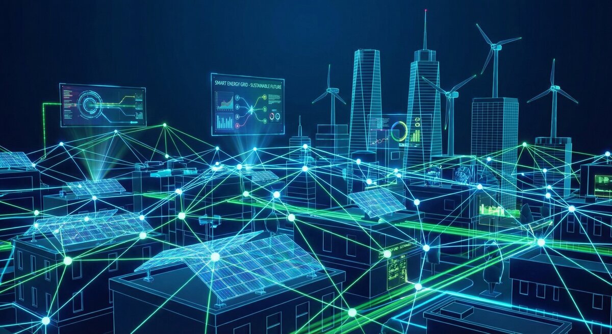 Smart energy grid visualization